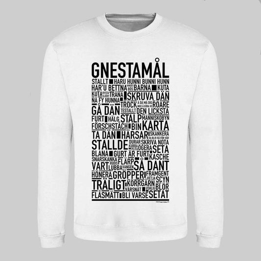 Gnestamål Dialekt Text Sweatshirt