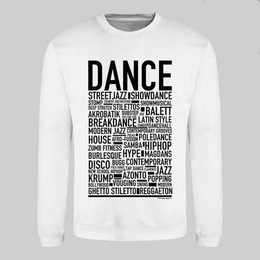 Dance Text Sweatshirt
