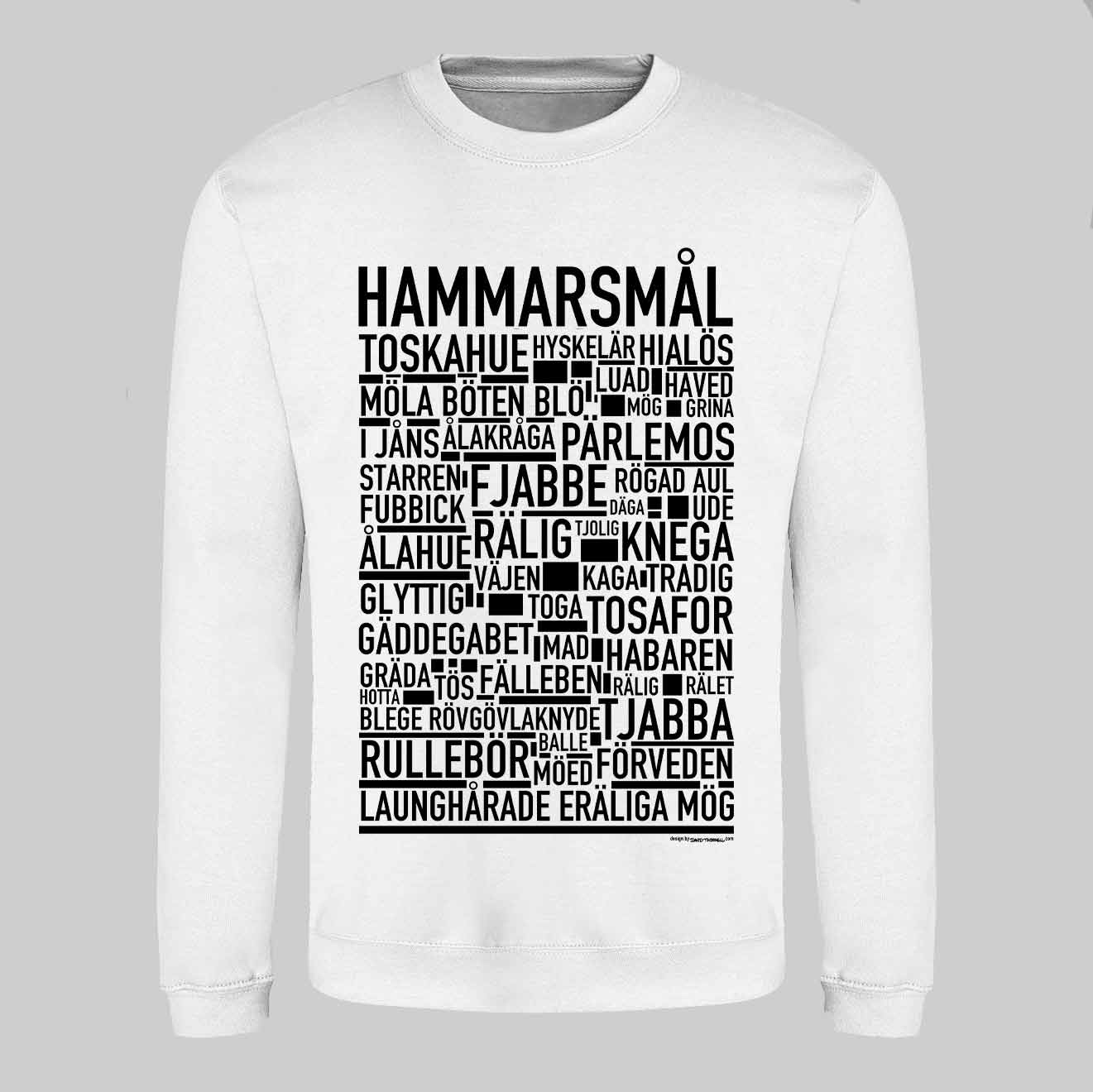 Hammarsmål Dialekt Text Sweatshirt