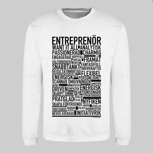 Entreprenör Text Sweatshirt
