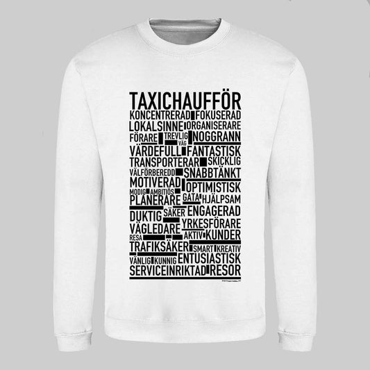 Taxichaufför Text Sweatshirt