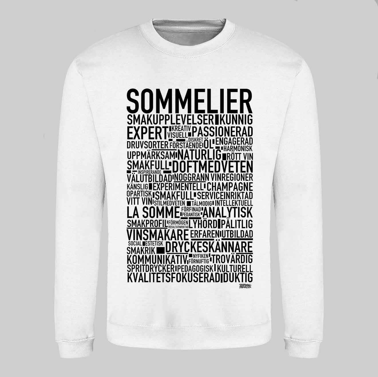 Sommelier Text Sweatshirt