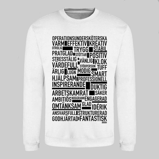 Operationsundersköterska Text Sweatshirt