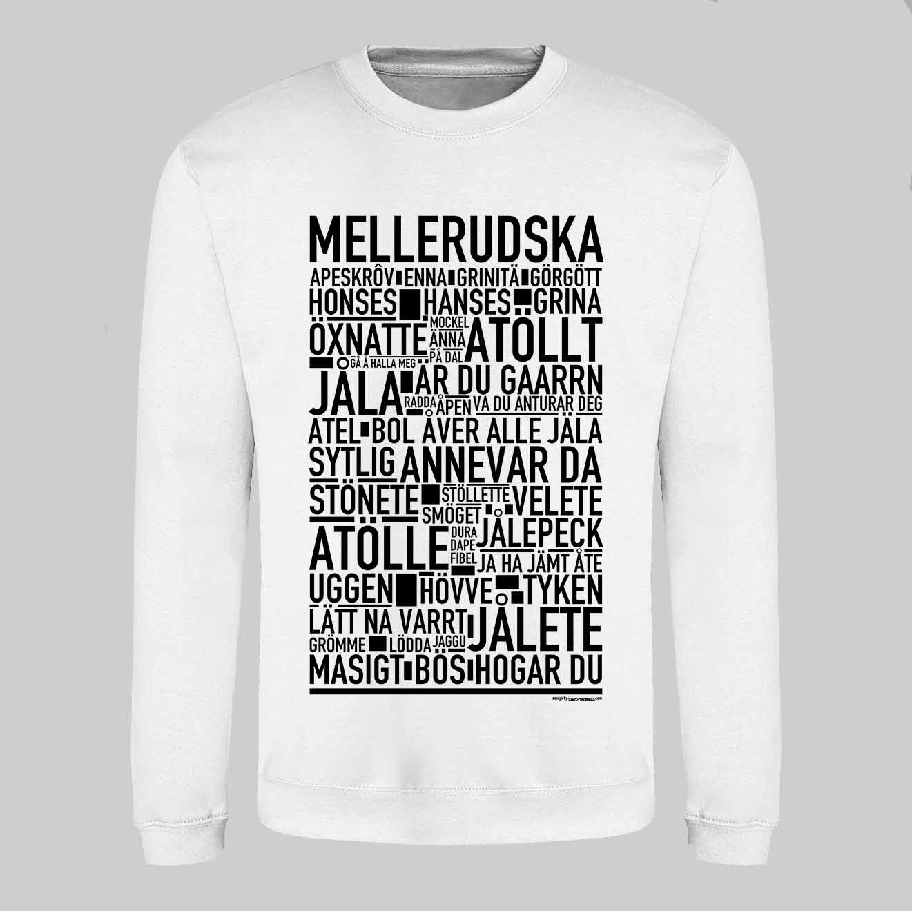 Mellerudska Dialekt Text Sweatshirt