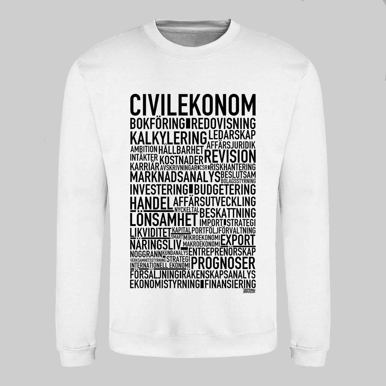Civilekonom Text Sweatshirt
