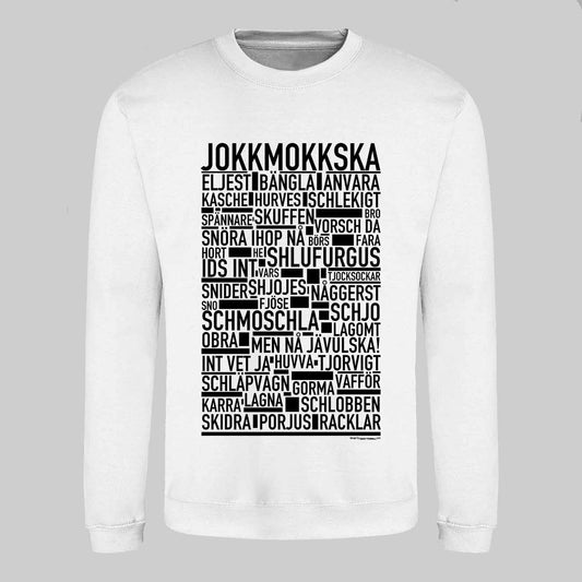 Jokkmokkska Dialekt Text Sweatshirt