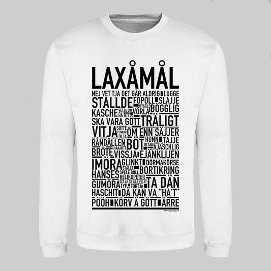 Laxåmål Dialekt Text Sweatshirt