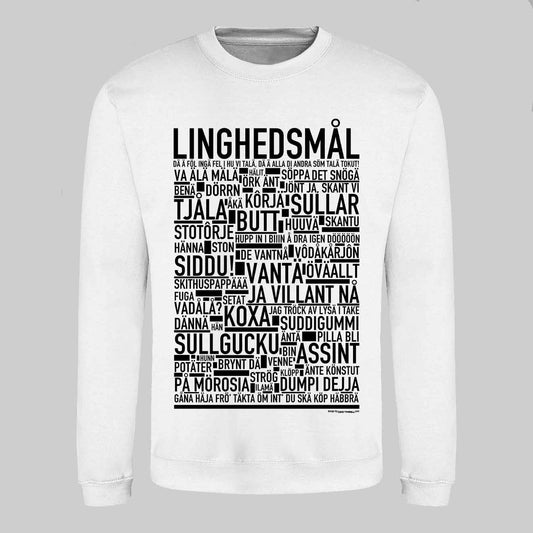 Linghedsmål Dialekt Text Sweatshirt