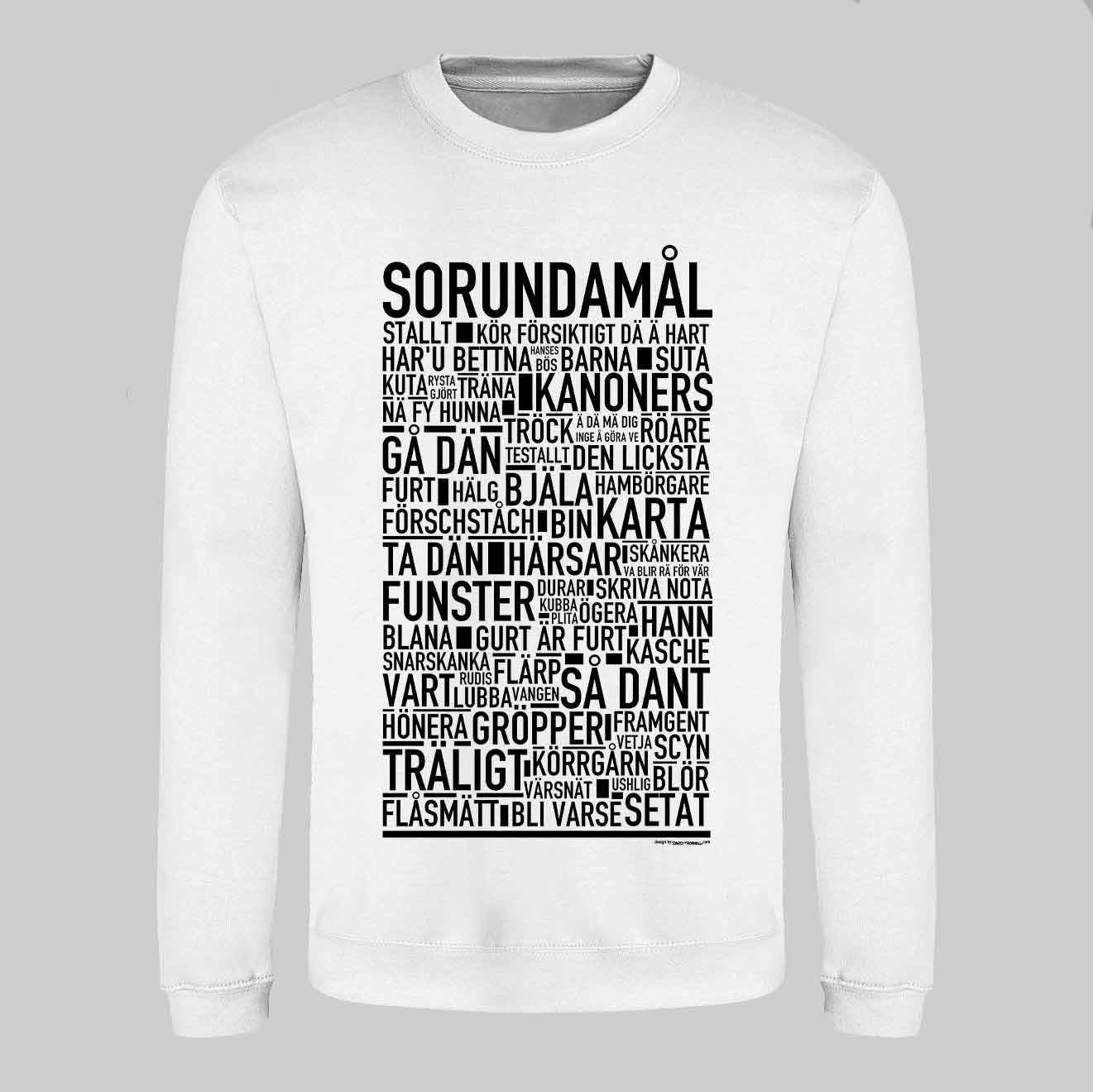 Sorundamål Dialekt Text Sweatshirt