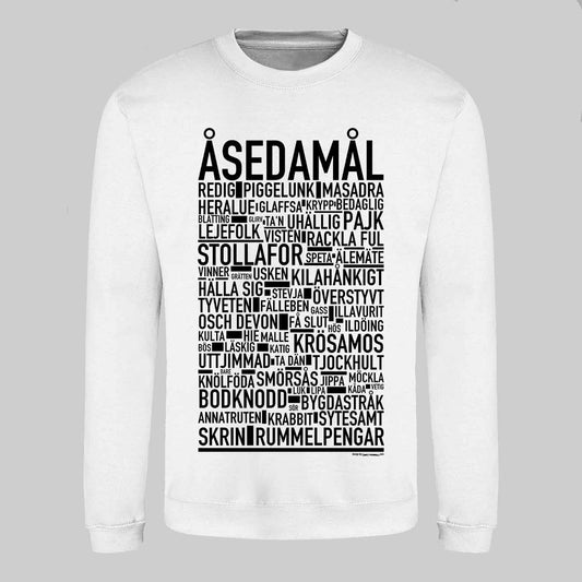 Åsedamål Dialekt Text Sweatshirt