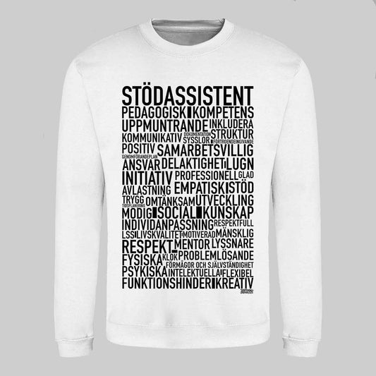 Stödassistent 2025 Text Sweatshirt