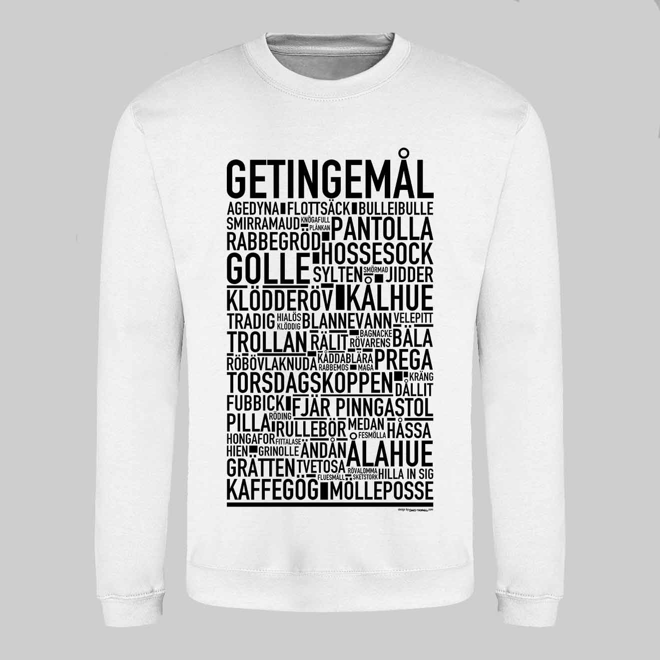 Getingemål Dialekt Text Sweatshirt
