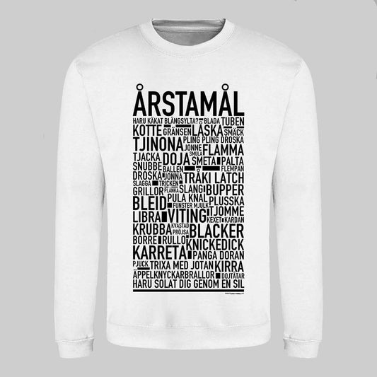 Årstamål Dialekt Text Sweatshirt