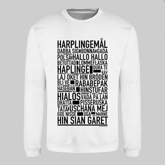 Harplingemål Dialekt Text Sweatshirt