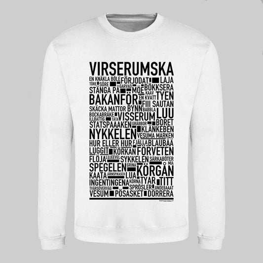 Virserumska Dialekt Text Sweatshirt