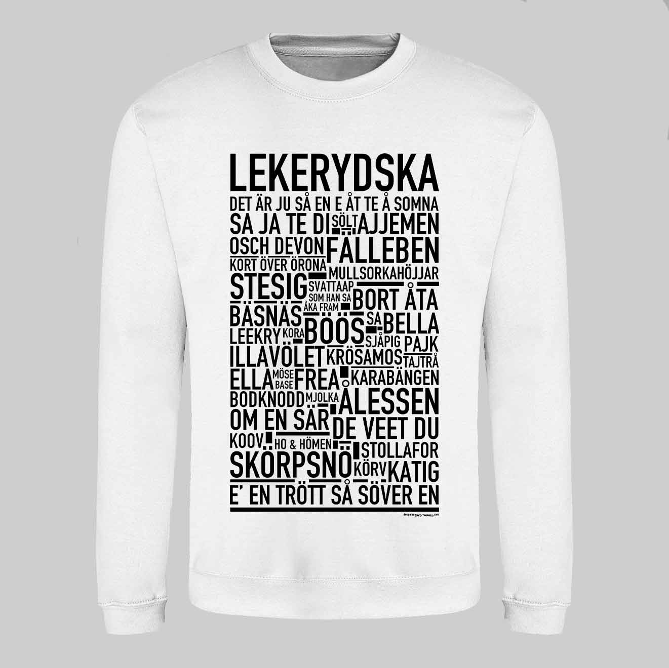 Lekerydska Dialekt Text Sweatshirt