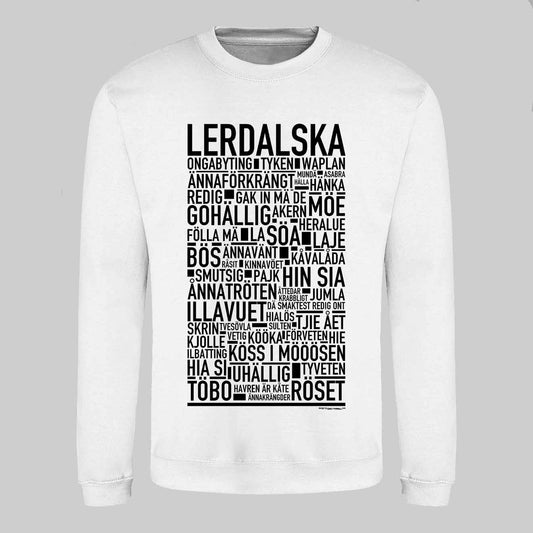 Lerdalska Dialekt Text Sweatshirt