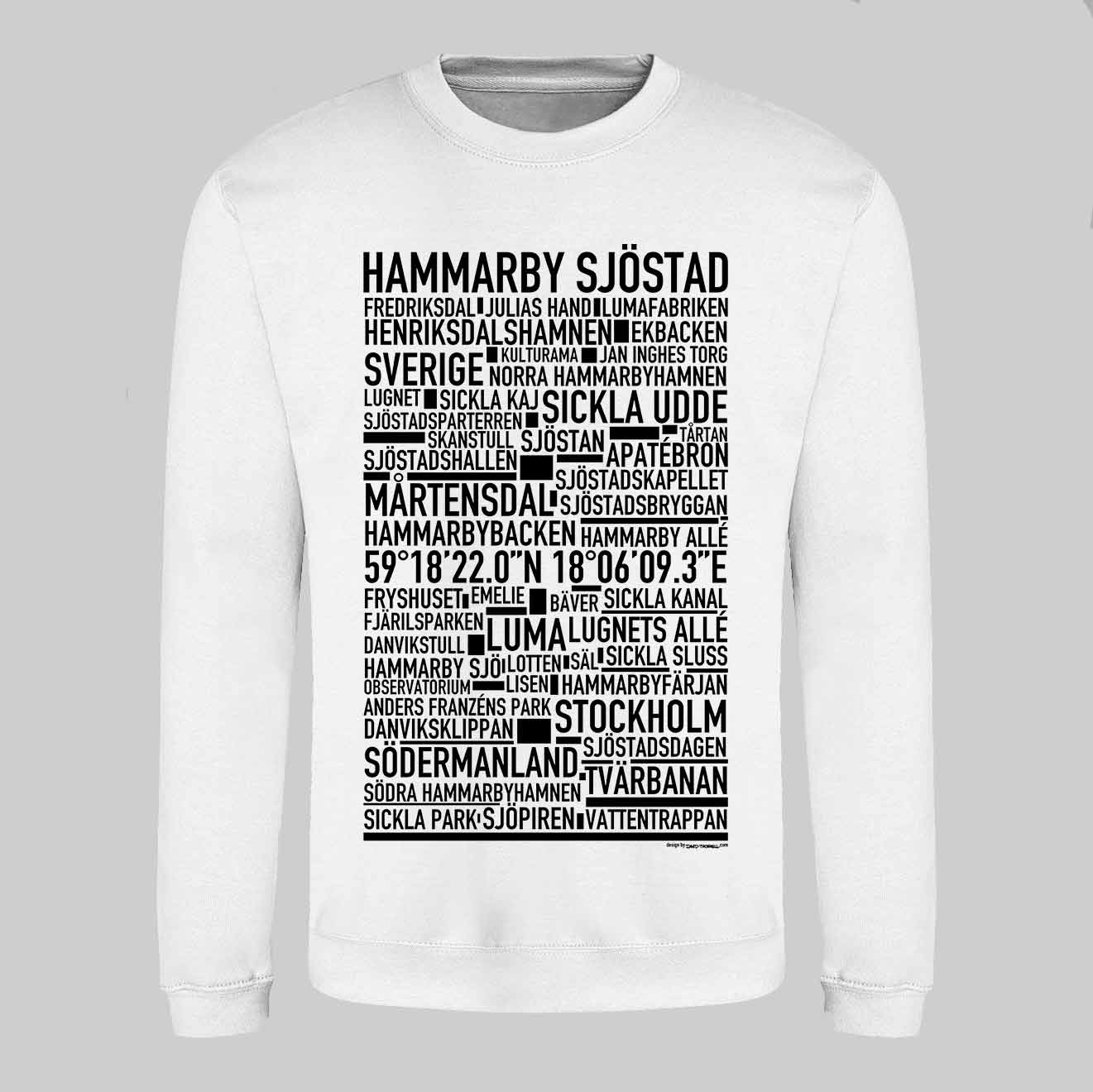 Hammarby Sjöstad Text Sweatshirt