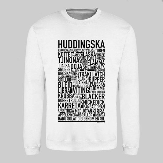 Huddingska Dialekt Text Sweatshirt