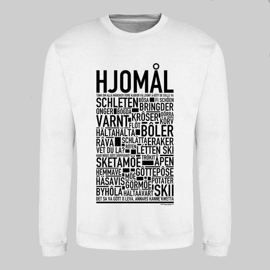 Hjomål Dialekt Text Sweatshirt