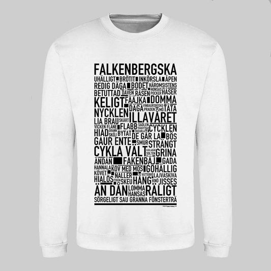 Falkenbergska Dialekt Text Sweatshirt