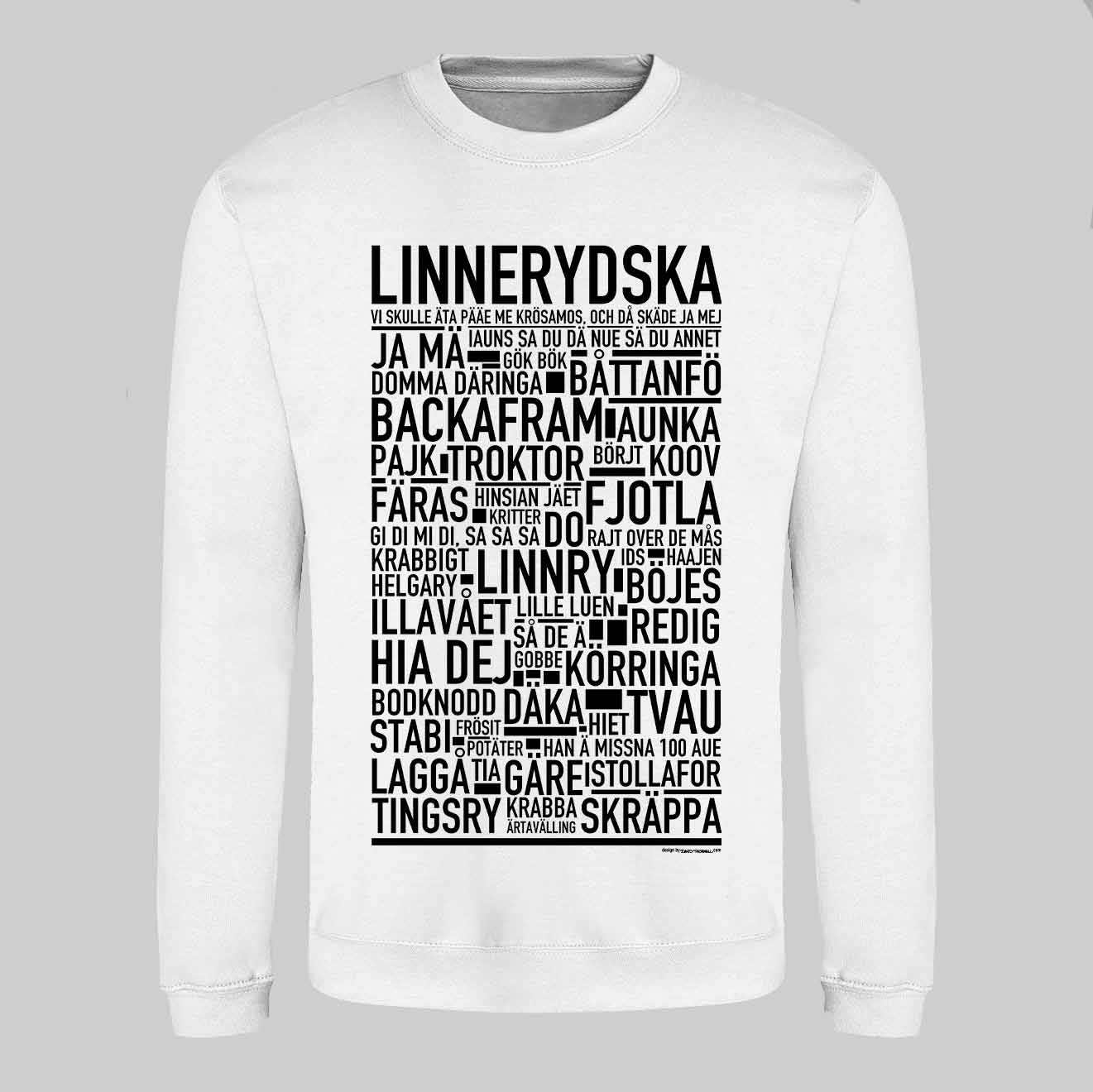 Linnerydska Dialekt Text Sweatshirt