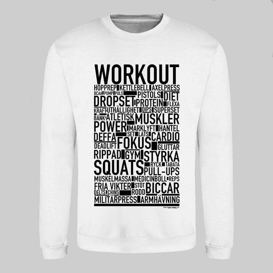Workout Text Sweatshirt