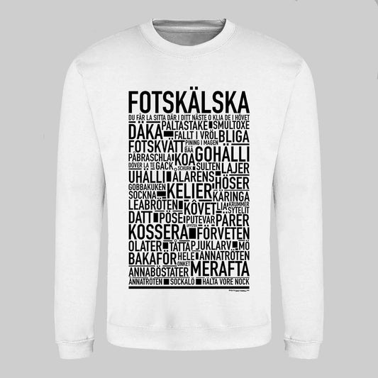 Fotskälska Dialekt Text Sweatshirt