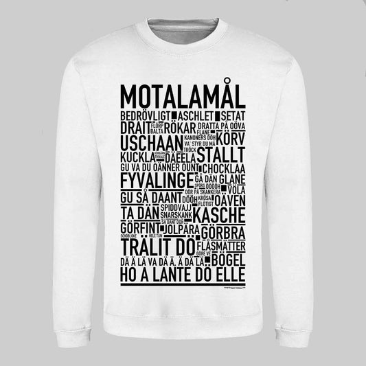 Motalamål Dialekt Text Sweatshirt