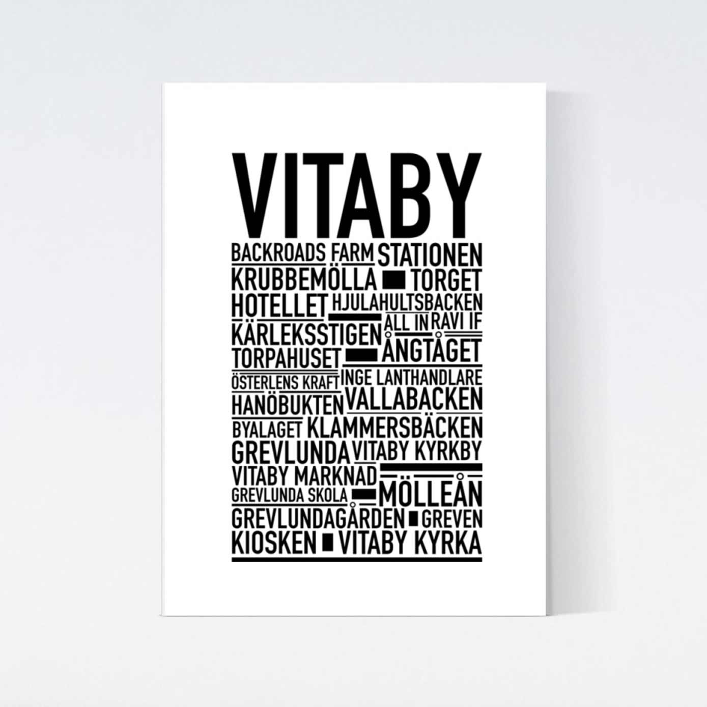 Vitaby Text Poster