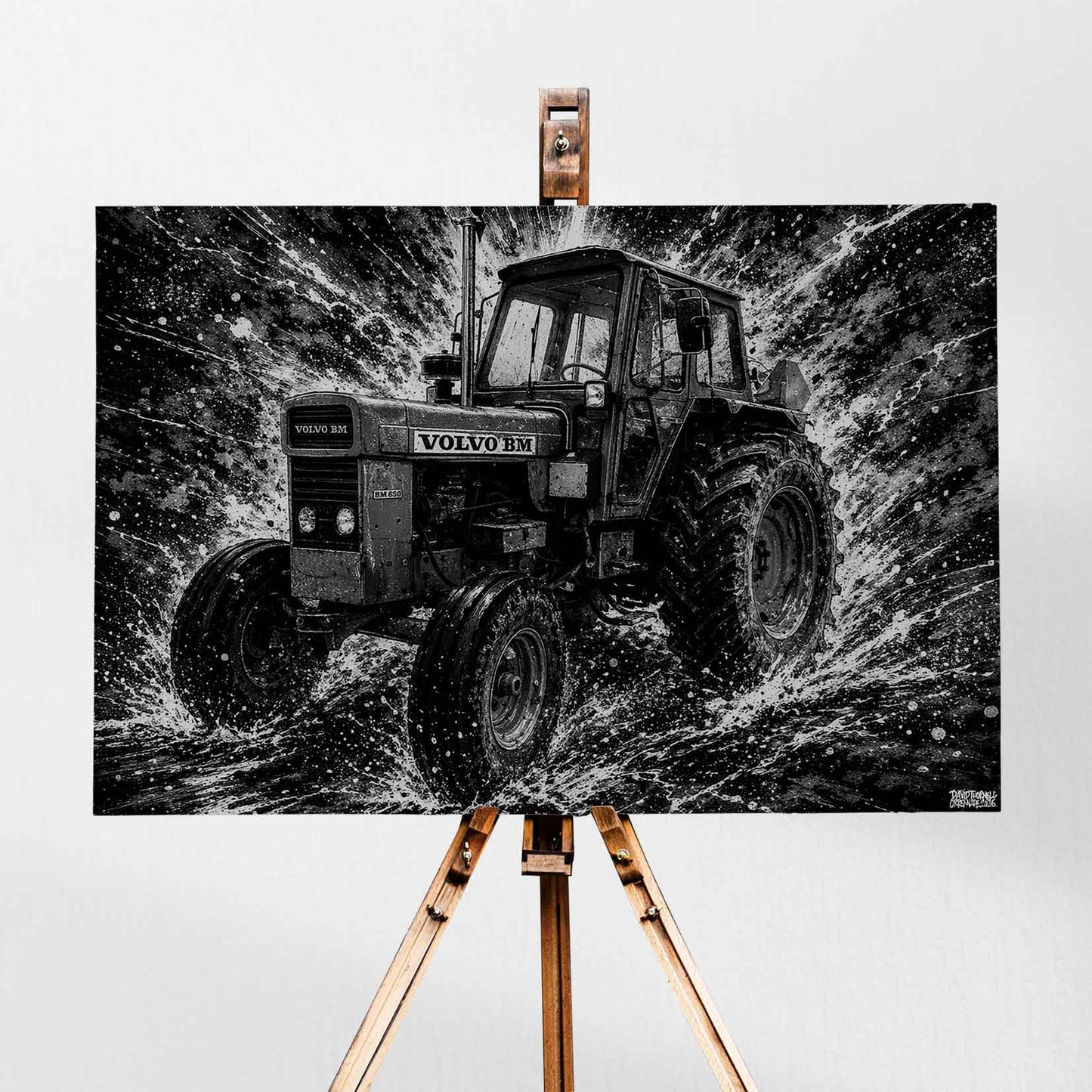 Volvo BM Traktor Canvas