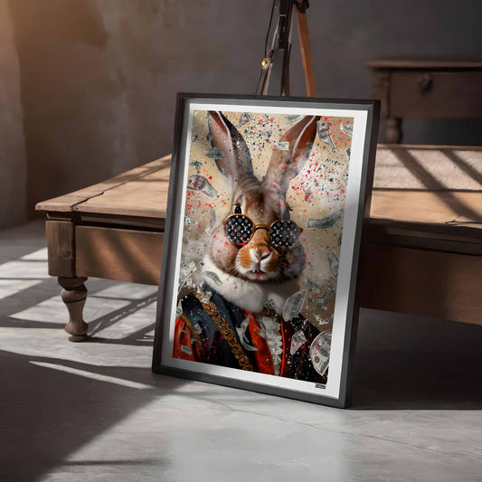 Royal Rabbit Poster