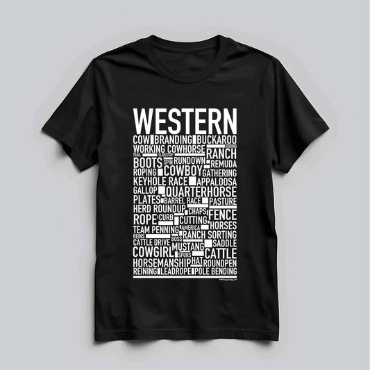 Western Text T-shirt