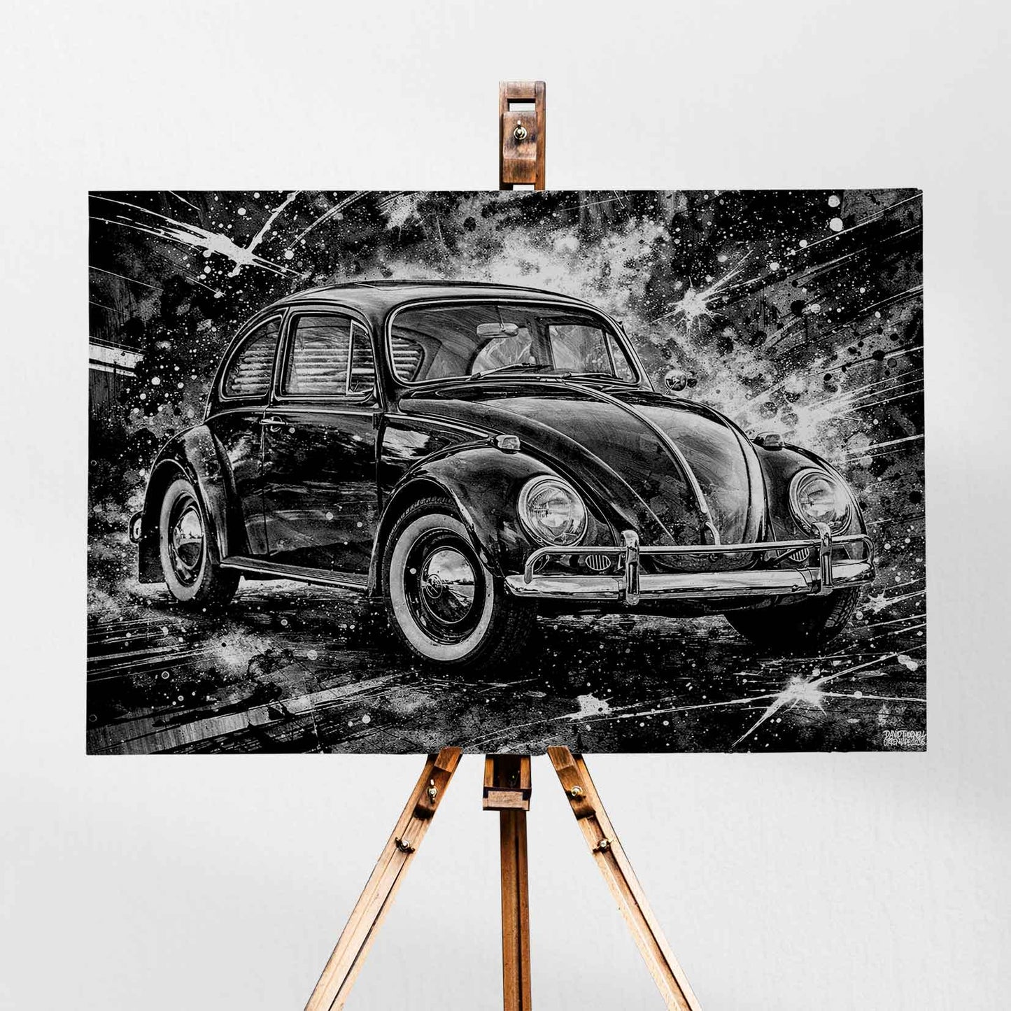 Volkswagen Beetle Bubbla Canvas