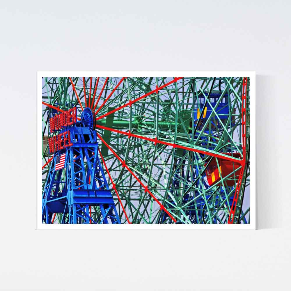 Wonder Wheel New York Poster