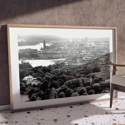 Stockholm City View Poster