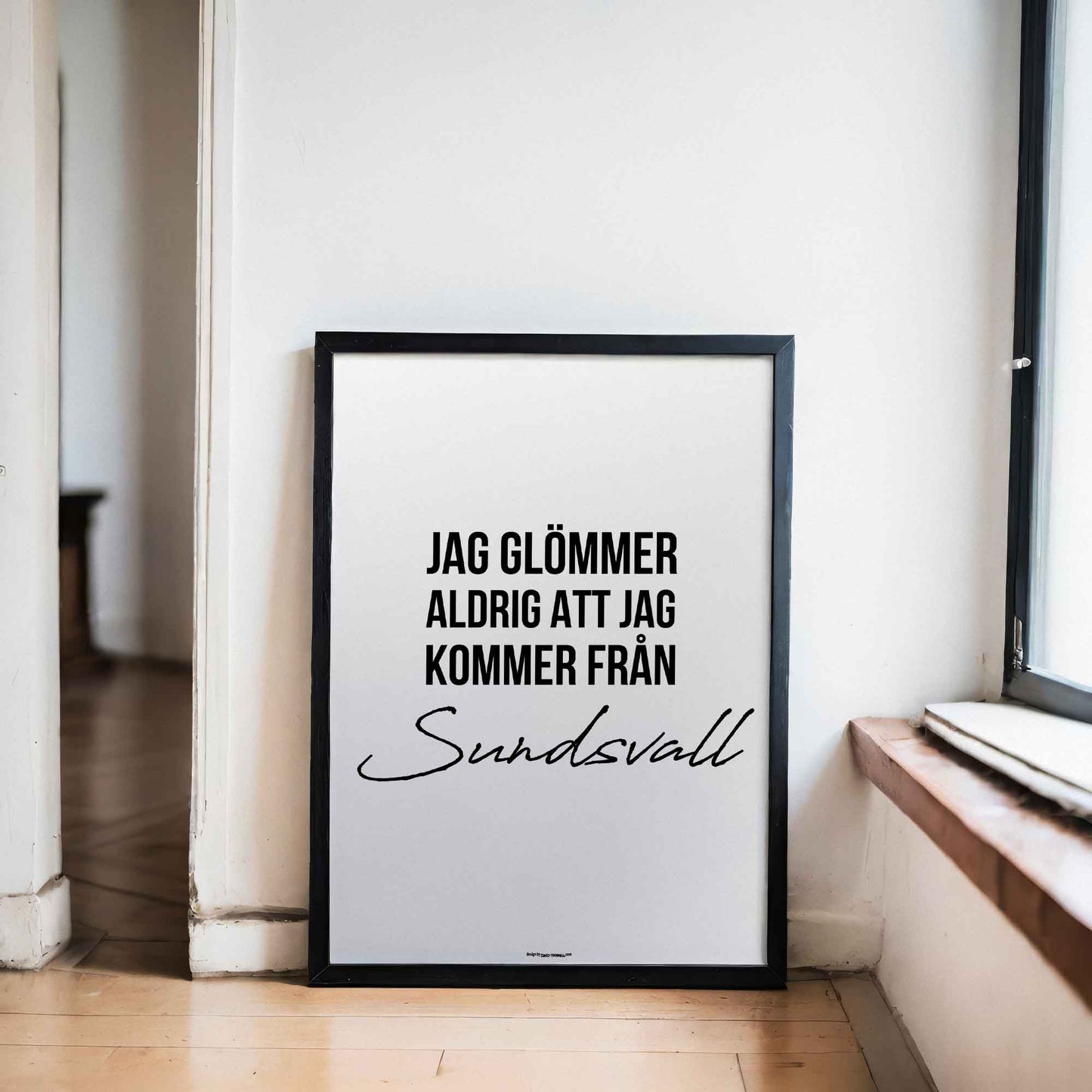 Jag Glömmer Aldrig Sundsvall Poster
