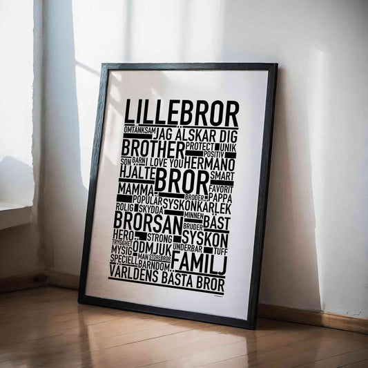 Lillebror Text Poster