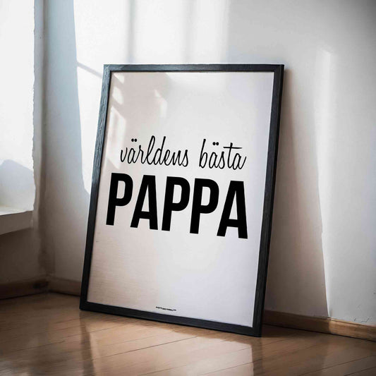 Världens Bästa Pappa Poster