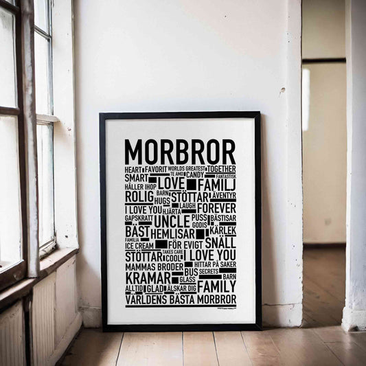 Morbror Text Poster