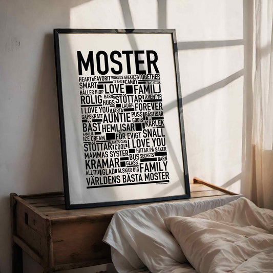 Moster Text Poster