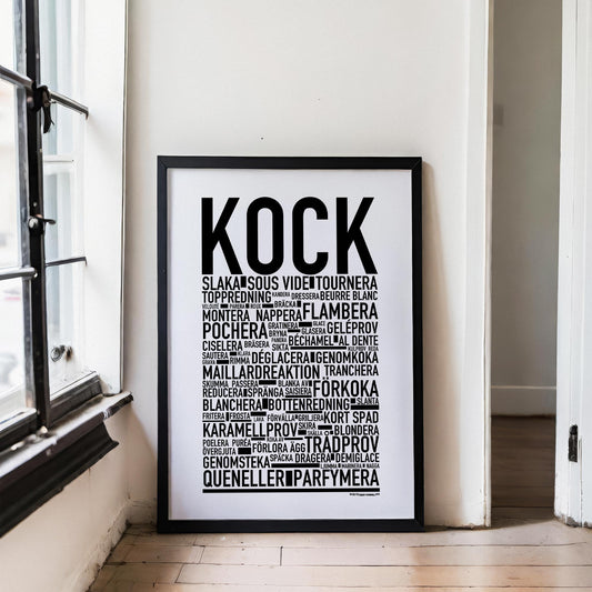 Kock Text Poster
