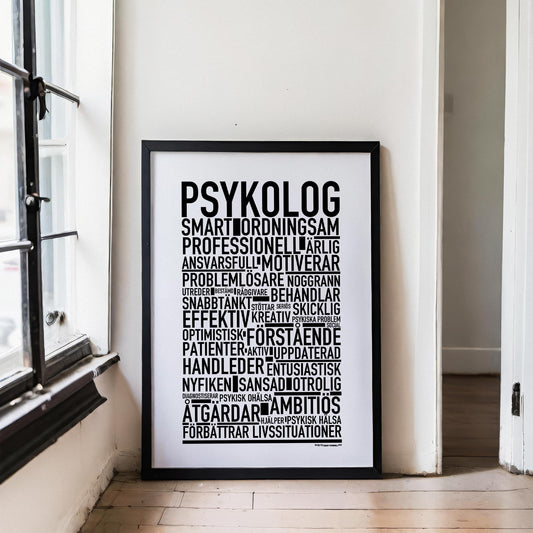 Psykolog Text Poster