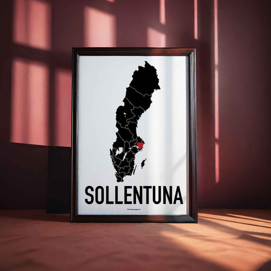 Sollentuna Map Poster