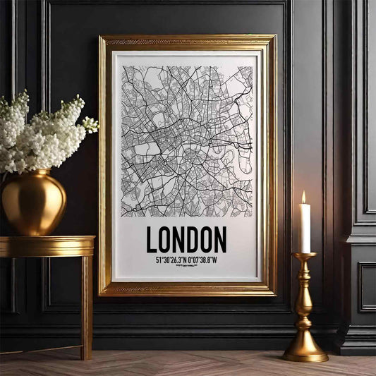 London City Map Poster