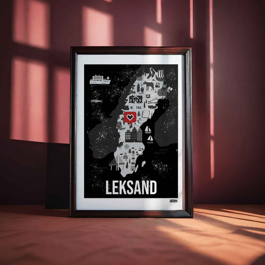 Leksand Sweden Poster