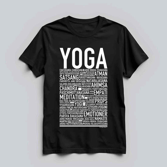 Yoga Text T-shirt