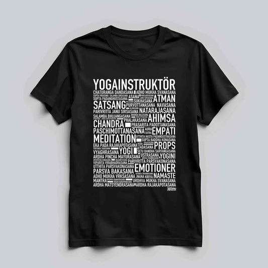 Yogainstruktör Text T-shirt