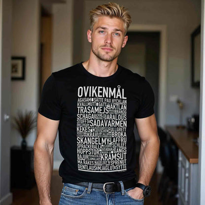 Ovikenmål Dialekt Text T-shirt