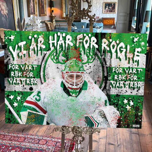 Rögle Målvakt Canvas